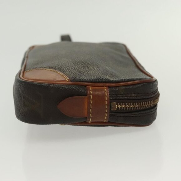 LOUIS VUITTON Monogram Marly Dragonne PM Clutch Bag M51827 LV Auth th6275 - Picture 4 of 16